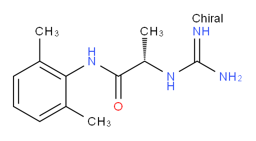 (S)-N-(2,6-dimethylphenyl)-2-guanidinopropanamide