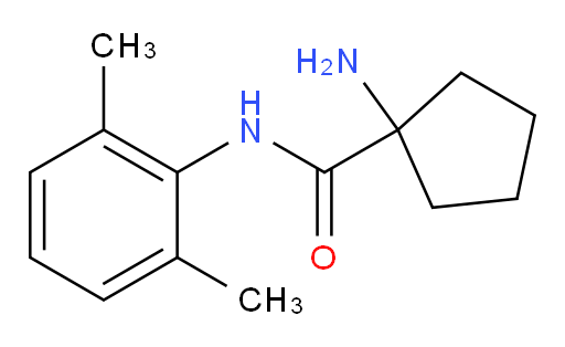 1-amino-N-(2,6-dimethylphenyl)cyclopentanecarboxamide