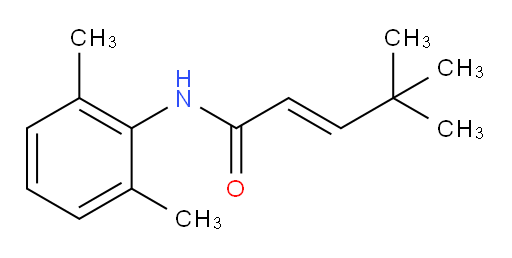 (E)-N-(2,6-dimethylphenyl)-4,4-dimethylpent-2-enamide
