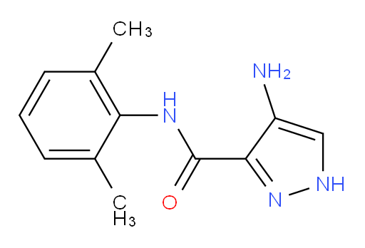 4-amino-N-(2,6-dimethylphenyl)-1H-pyrazole-3-carboxamide