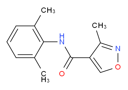 N-(2,6-dimethylphenyl)-3-methylisoxazole-4-carboxamide