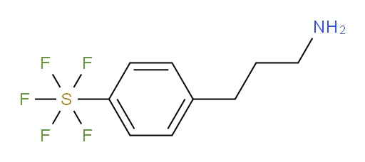 [4-(3-Aminopropyl)phenyl]sulfur pentafluoride