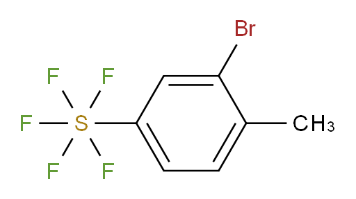(3-bromo-4-methylphenyl)sulfur pentafluoride