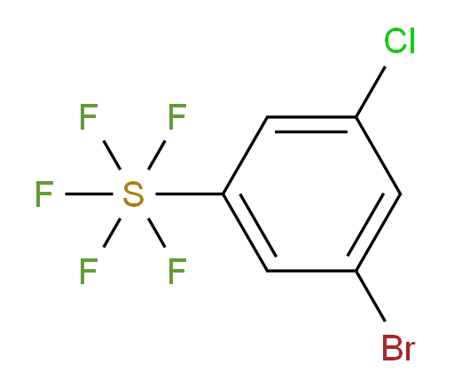 (1-Bromo-3-chlorobenzene)sulfur pentafluoride