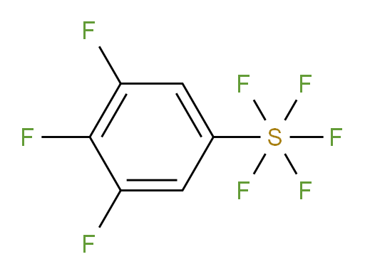 3,4,5-trifluoro(pentafluoromercapto)benzene