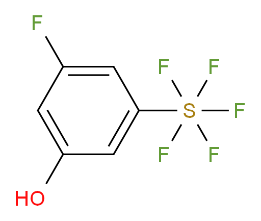 (3-fluoro-5-hydroxyphenyl)sulfur pentafluoride
