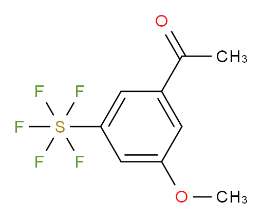 (3-Acetyl-5-methoxyphenyl)sulfur pentafluoride