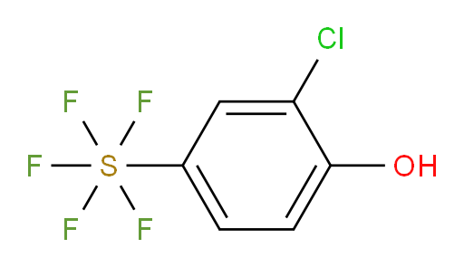 (3-chloro-4-hydroxyphenyl)sulfur pentafluoride