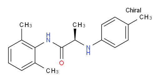 (R)-N-(2,6-dimethylphenyl)-2-(p-tolylamino)propanamide