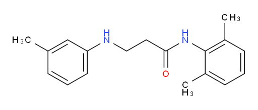 N-(2,6-dimethylphenyl)-3-(m-tolylamino)propanamide