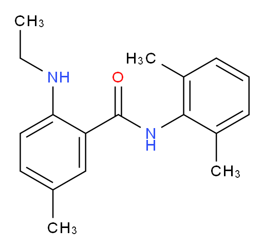 N-(2,6-dimethylphenyl)-2-(ethylamino)-5-methylbenzamide