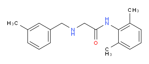 N-(2,6-dimethylphenyl)-2-((3-methylbenzyl)amino)acetamide