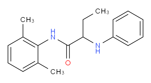 N-(2,6-dimethylphenyl)-2-(phenylamino)butanamide