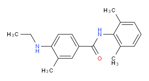 N-(2,6-dimethylphenyl)-4-(ethylamino)-3-methylbenzamide