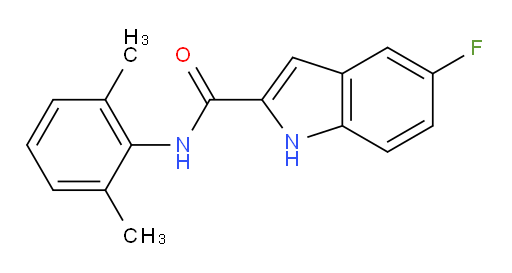 N-(2,6-dimethylphenyl)-5-fluoro-1H-indole-2-carboxamide