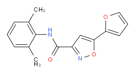 N-(2,6-dimethylphenyl)-5-(furan-2-yl)isoxazole-3-carboxamide