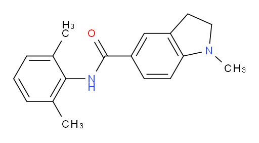 N-(2,6-dimethylphenyl)-1-methylindoline-5-carboxamide