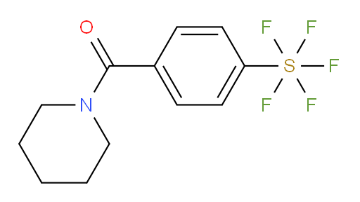 (4-(pentafluoromercapto)phenyl)(piperidin-1-yl)methanone