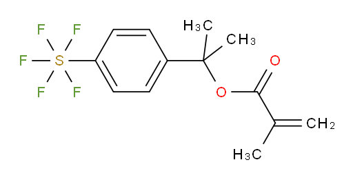 2-(4-(pentafluoromercapto)phenyl)propan-2-yl methacrylate