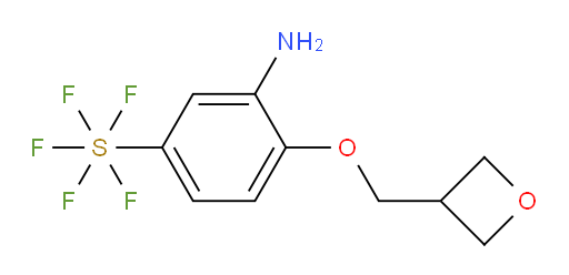 [3-Amino-4-(3-oxetanylmethoxy)phenyl]sulfur pentafluoride