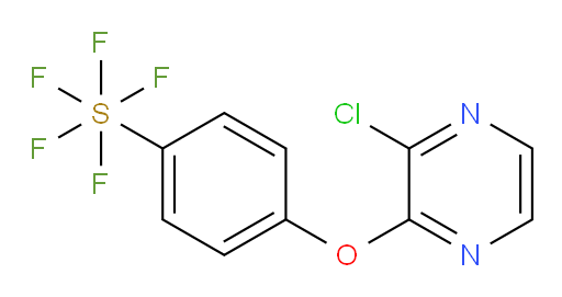 [4-[(3-chloro-2-pyrazinyl)oxy]phenyl]sulfur pentafluoride