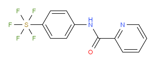 [4-[(2-pyridinylcarbonyl)amino]phenyl]sulfur pentafluoride