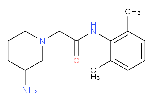 2-(3-aminopiperidin-1-yl)-N-(2,6-dimethylphenyl)acetamide