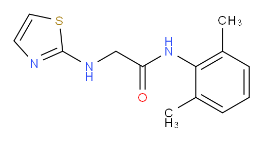 N-(2,6-dimethylphenyl)-2-(thiazol-2-ylamino)acetamide