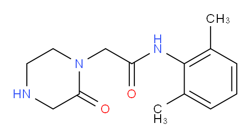 N-(2,6-dimethylphenyl)-2-(2-oxopiperazin-1-yl)acetamide