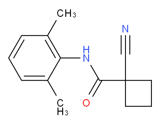 1-cyano-N-(2,6-dimethylphenyl)cyclobutanecarboxamide