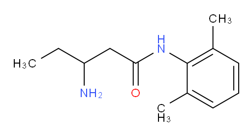 3-amino-N-(2,6-dimethylphenyl)pentanamide