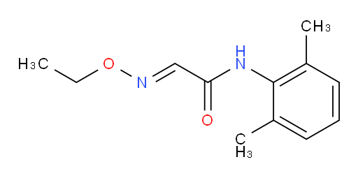 (E)-N-(2,6-dimethylphenyl)-2-(ethoxyimino)acetamide
