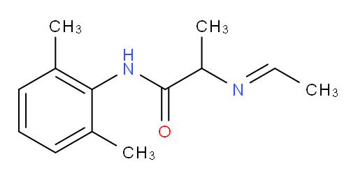 (E)-N-(2,6-dimethylphenyl)-2-(ethylideneamino)propanamide