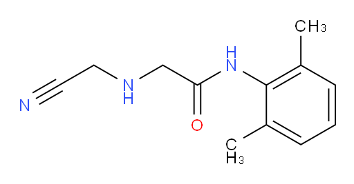 2-((cyanomethyl)amino)-N-(2,6-dimethylphenyl)acetamide