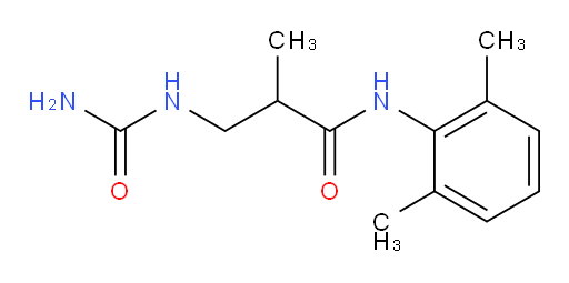 N-(2,6-dimethylphenyl)-2-methyl-3-ureidopropanamide