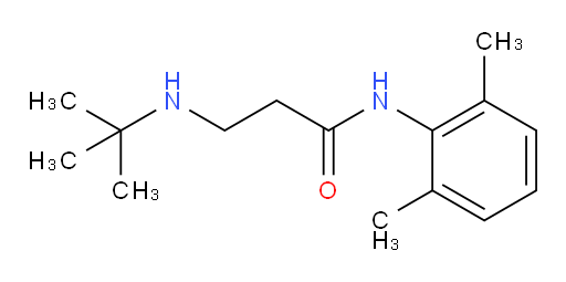 3-(tert-butylamino)-N-(2,6-dimethylphenyl)propanamide