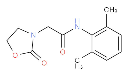 N-(2,6-dimethylphenyl)-2-(2-oxooxazolidin-3-yl)acetamide
