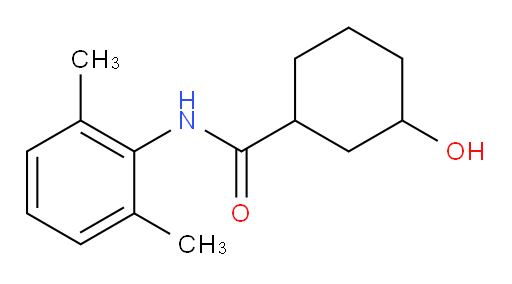 N-(2,6-dimethylphenyl)-3-hydroxycyclohexanecarboxamide