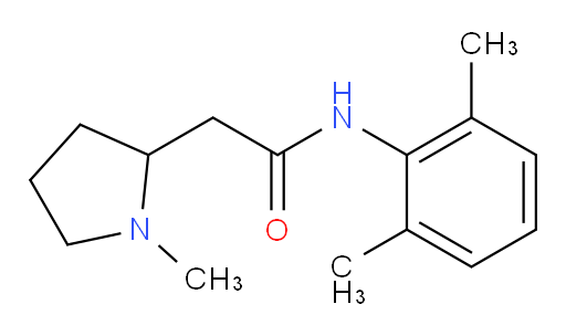 N-(2,6-dimethylphenyl)-2-(1-methylpyrrolidin-2-yl)acetamide