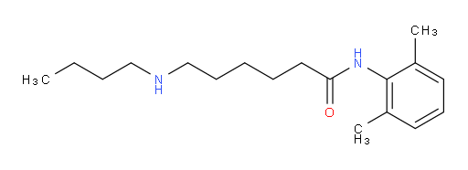 6-(Butylamino)-N-(2,6-dimethylphenyl)hexanamide