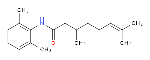 N-(2,6-dimethylphenyl)-3,7-dimethyloct-6-enamide