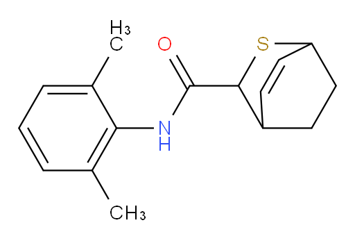 N-(2,6-dimethylphenyl)-2-thiabicyclo[2.2.2]oct-5-ene-3-carboxamide