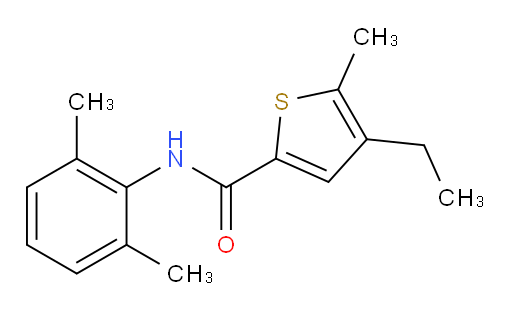 N-(2,6-dimethylphenyl)-4-ethyl-5-methylthiophene-2-carboxamide