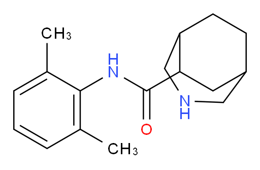 N-(2,6-dimethylphenyl)-3-azabicyclo[3.2.2]nonane-6-carboxamide