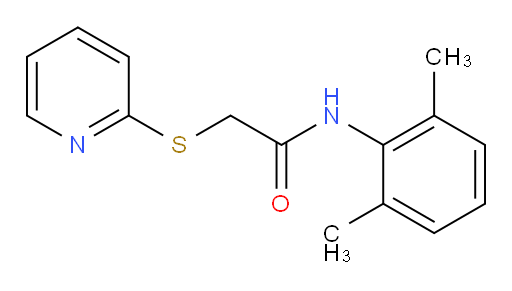 N-(2,6-dimethylphenyl)-2-(pyridin-2-ylthio)acetamide