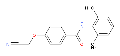 4-(cyanomethoxy)-N-(2,6-dimethylphenyl)benzamide