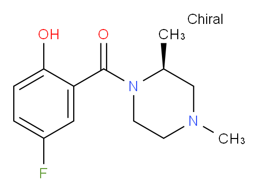 (S)-(2,4-dimethylpiperazin-1-yl)(5-fluoro-2-hydroxyphenyl)methanone