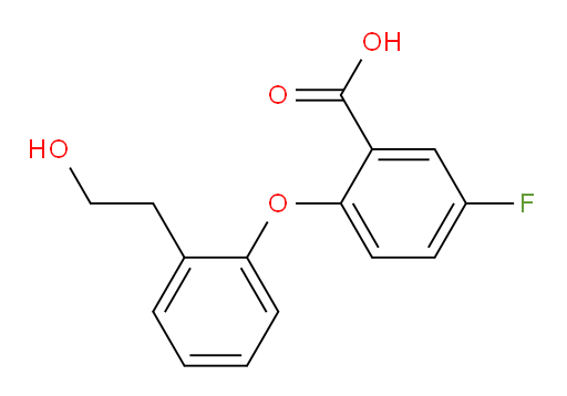 5-fluoro-2-(2-(2-hydroxyethyl)phenoxy)benzoic acid