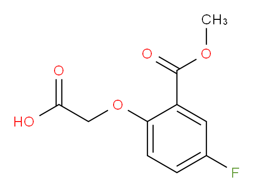 2-(4-fluoro-2-(methoxycarbonyl)phenoxy)acetic acid