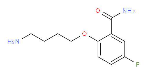 2-(4-aminobutoxy)-5-fluorobenzamide